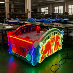 Table de hockey sur air pas chère pour garçon de sept ans, mini-jeu de sport d'intérieur avec armoire arrondie sécurisée, fournisseur en gros - Product Image 3