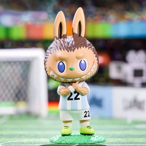 POPMART Labubu Argentinien Zusammenarbeit Blind Box PVC Anime Figur Überraschung Sammlerstück Fußballspiel zeug für Jungen für WM-Geschenk - Product Image 6
