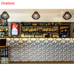 Hotel venta Sushi LED Bar mostrador mármol piedra diamante forma decoración <span class=keywords><strong>discoteca</strong></span> Bar muebles para club nocturno - Product Image 2