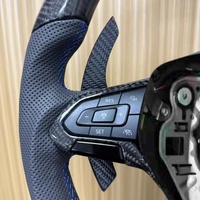 Volant de voiture pour Volkswagen VW Golf 8 MK8 Golf 7 MK7 Golf 6 MK6 Arteon Jetta Scirocco Volant en fibre de carbone
