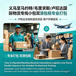 Logística Internacional de Yiwu a Mayotte, Mauricio y Ruanda, Paquetes Pequeños, Doble Despacho de Aduanas, Impuestos Incluidos, Embalaje Profesional - Product Image 3