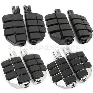 ที่พักเท้ารถจักรยานยนต์ CNC แบบยางสีดำ สำหรับรถฮาร์เลย์ เดวิดสัน ซอฟเทล รุ่นปี 2018 2020 อะไหล่ตกแต่ง - Product Image 1