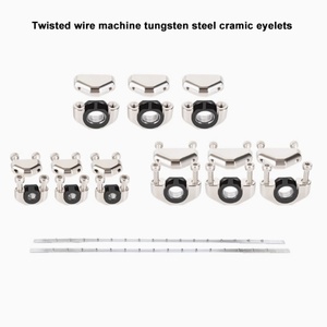 Guía de hilo para máquina de trenzado 650, asiento metálico interior con ojal de cerámica de circonia 100*100*100, pulido a espejo Ra 0.1 HRA88 SenGuang para - Product Image 2