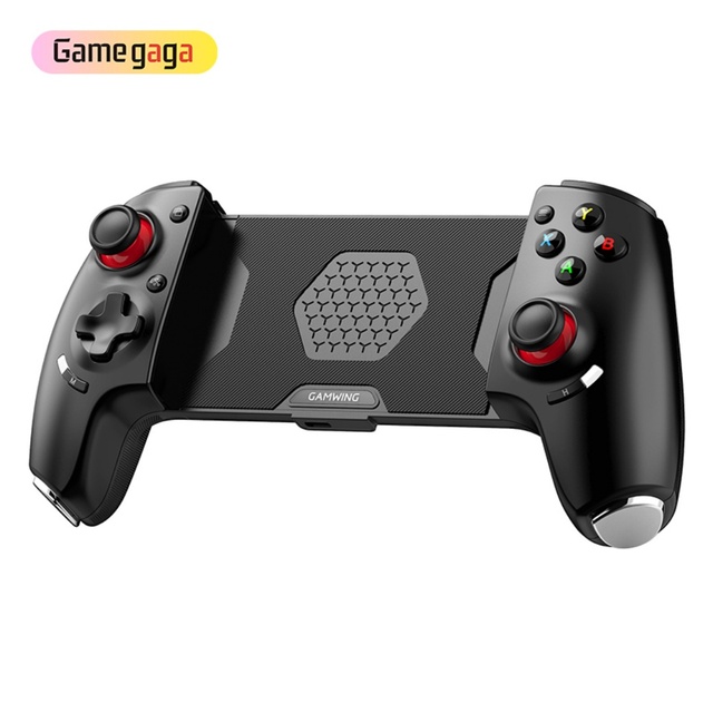 AB02 Stretch Wireless BT Game Controller with 450mAh Battery and Vibration Motor-AoBing Telescopic for Android/iOS/Switch