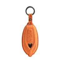 Étui de clé de voiture en daim de luxe pour Urus Revuelto Orange Bleu Rouge Porte-clés Pièces avec protection anti-rayures
