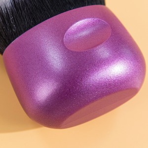 Brocha Kabuki Ovalada Pequeña para Difuminar, Pelo Sintético, Mango de Plástico, Súper Suave, Sin Costuras, No Absorbe Maquillaje, Herramienta para Maquillaje de Mejillas - Product Image 4