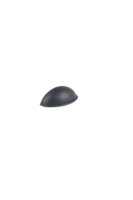 Poignée de tiroir vintage noir mat en alliage de zinc 64 mm pour armoire de cuisine, chambre, entrepôt, meuble, usine OEM, haute qualité, antirouille