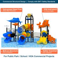 SageDelightRides Équipement de jeu aquatique en vrac, unité de pulvérisation à jet d'eau pour enfants, en plastique LLDPE, avec tuyau en acier galvanisé, pour pont de piscine, OEM
