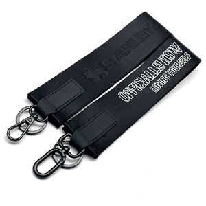 BSBH özel logo baskılı el bilek bileklik kayış kordon anahtarlık anahtarlık köpek kancası kısa kayış kordon anahtarlık - Product Image 4