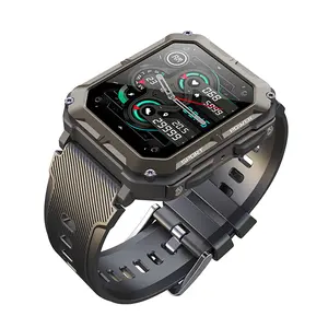 New Style Reloj C20 Pro 1.83 INCH DaFit App Smartwatch BT Calling Answering Blood Oxygen Fitness Sports Smart Watches
