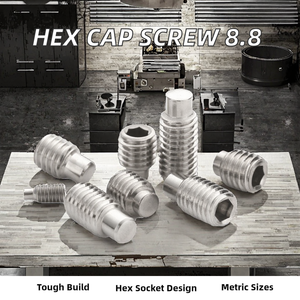 Số lượng lớn bán buôn đồng bằng thép không gỉ Metric ổ cắm đầu vít nắp din912 tiêu chuẩn 6mm cấp A2-70 Bộ vít - Product Image 1