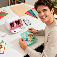 Likcut S501 – Découpeuse de vinyle compacte pour impression et découpe, idéale pour les autocollants, étiquettes et projets créatifs