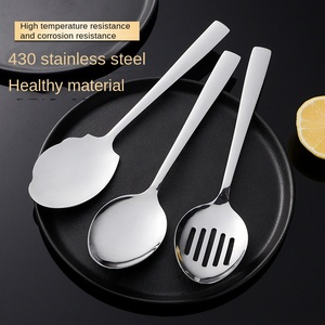 DFU0141 Leaf Large <b>Serving</b> <b>Spoon</b> - Product Image 3