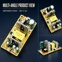 Alimentation à découpage AC-DC régulée personnalisée 36V 3.2A SMPS 115W pour éclairage LED, chargeur de batterie, maison intelligente CE