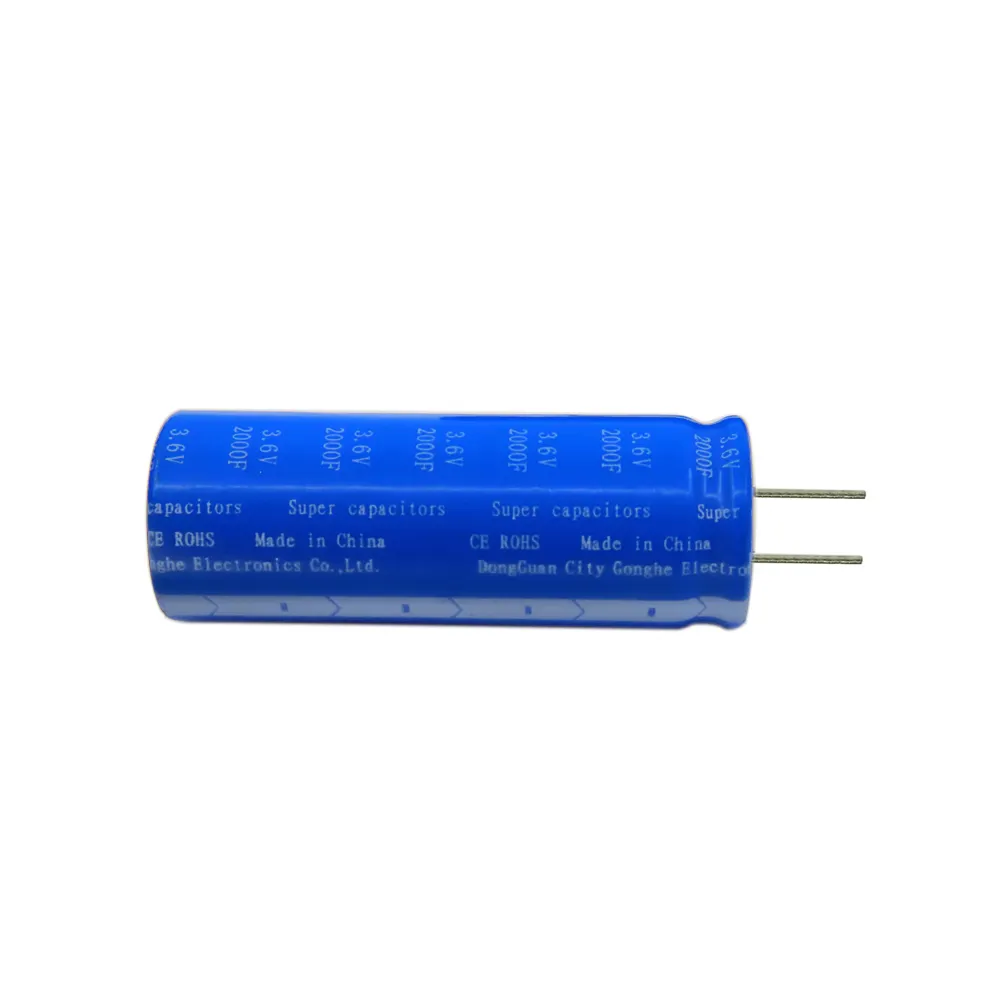 Supercaps 3.6v2000f Free sample Capacitor Electrical System Capacitor