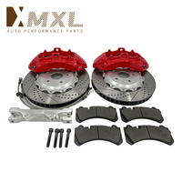 Kaliper Rem Enam Piston Big MXLCTSV6 Dengan Cakram 355 380 untuk BMW AUDI VW TOYOTA LEXUS R18 R19 R20 R21 Kit Rem Besar untuk Velg
