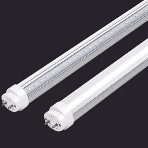 4ft 8ft 9W 18W 60W trong nhà bề mặt gắn Nhôm Nhà ở PC Bìa T8 Ống lịch thi đấu 3000K 6000K LED T8 Ống ánh sáng