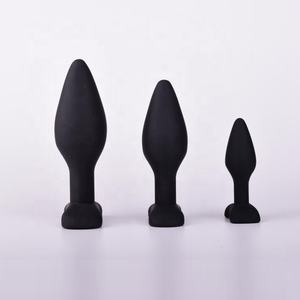 3 أطقم من سدادات شرجية سيليكون مقاومة للماء لألعاب الجنس - Product Image 1