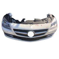 Pare-chocs avant ABS Mercedes-Benz SLK W172 avec découpes pour feux de brouillard, pour modèles SLK200/SLK300/SLK250/SLK350, noir, d'occasion, ajustement universel 1