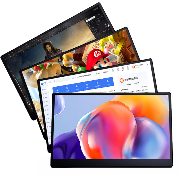 Wholesale DIXIANG 15.6 Inch Brand Mini 4K OLED Gaming TouchScreen Monitors Best Gaming Pc with USB Interface Ordinateur Portable