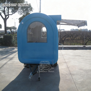 Remolque de Comida Móvil con Diseño OEM para Helados y BBQ, con Accesorios - Product Image 1
