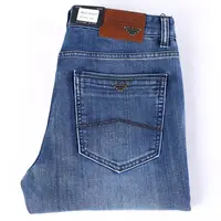 Jeans Mannen Losse Rechte Overalls Denim Broek Custom Jeans Voor Mannen