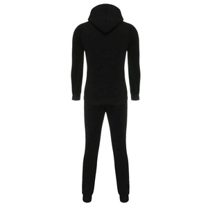 Hiver Arrivée Zipper Sports Hommes Survêtement Haute Qualité Manches Longues Prix Pas Cher Logo Personnalisé Conception Coton Homme Survêtements - Product Image 4