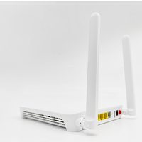 Modem non Band F680 V6.0, kualitas tinggi 4GE + 1pot + 2.4G + 5G WIFI Router dengan catu daya 12V Gpon Epon ONU untuk FTTH dengan 2usb