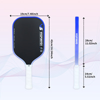Premium Pickleball-Schläger Geschenkset T700 Carbonfaser 16mm USAP-Zertifizierter Schläger mit Hülle Großhandel Kundenspezifisch OEM ODM