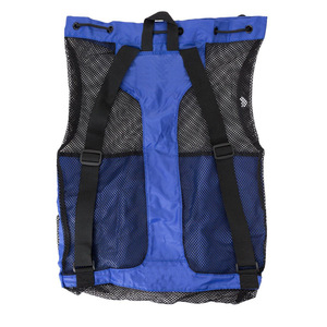 Custom Logo Yoga Fitness Mesh Sports Bags Polyester Basketball Football <b>Drawstring</b> <b>Backpack</b> Nylon Swimming Bag for Men Women - Product Image 4