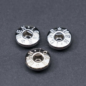 Bouton pression en laiton poli de 8mm avec douille-Fabriqué à Taiwan - Product Image 6