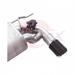 ท่อไอเสีย Vortex 304 สแตนเลสแบบ Catback สำหรับ BMW ซีรีส์ 2 รุ่น F22 220i 218i พร้อมวาล์วควบคุมเสียงแบบคู่  ปลายท่อคาร์บอน  แบบ Mod Line - Product Image 5