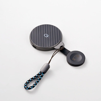 Nouveau design de porte-clés unique 2026, logo personnalisé, mini chargeur de téléphone sans fil magnétique portable 2 en 1 pour AirPods
