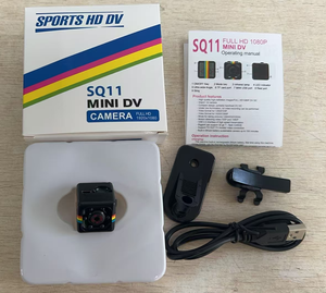 <span class=keywords><strong>SQ11</strong></span> <span class=keywords><strong>Mini</strong></span> Cámara <span class=keywords><strong>DV</strong></span> HD 1080P 6 LEDs Grabadora deportiva Cámaras inalámbricas Soporte de detección de monitor y visión nocturna IR y cámara de tarjeta TF - Product Image 6