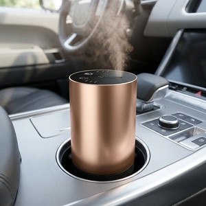 Diffuseur de parfum intelligent sans eau en alliage d'aluminium avec logo personnalisé, prix d'usine, machine à parfum LED pour table domestique, vente en gros - Product Image 1