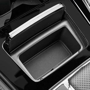 Caja de Almacenamiento para Panel de Cambios de Alta Calidad con Tapa para <span class=keywords><strong>Audi</strong></span> <span class=keywords><strong>A4</strong></span> A5 B9 <span class=keywords><strong>2017</strong></span>-2025, Instalación No Destructiva - Product Image 2