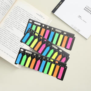 Notas Adhesivas de PET Autoadhesivas Coloridas, Semi Transparentes, para Índice de Manualidades, Notas Fluorescentes, Pegatinas al por Mayor Estilo Ins - Product Image 4