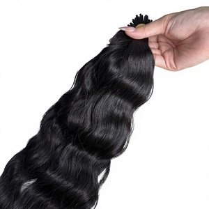 ผมต่อ Rusa Hair I tips ผมเวอร์จินเวียดนาม ปรับแต่งสีได้ น้ำหนัก 100 กรัมต่อชุด - Product Image 1