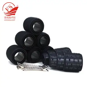 Factory Direct Selling Aluminum sheet New Hair Rollers with Hair Clips DIY Curlers