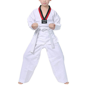 Uniforme de verano profesional de Taekwondo, uniforme de verano de Taekwondo blanco de alta calidad, uniforme de verano de Taekwondo con logotipo personalizado - Product Image 6