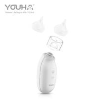 YOUHA Nouvel Arrivage Aspirateur Nasal Électrique Rechargeable 3 Modes Aspiration Réglable Nettoyage du Nez de Bébé Aspirateur Nasal