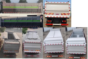 Prix d'usine Dongfeng Camion benne à boues 25 tonnes 12670L, benne basculante économique avec moteur Yuchai pour le traitement <span class=keywords><strong>des</strong></span> eaux usées - Product Image 3