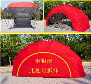 Hot Selling Opvouwbare Auto Tent Garage Regendicht Brandvertragend Parking Auto Werpen Warme Auto Cover