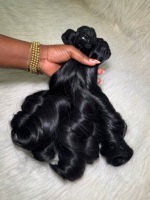 Meilleure Vente : Lots de Cheveux Naturels Vietnamiens Non Traités, Fournisseurs de Tissages Double Drawn, Cheveux Humains Bruts Birmans Kinky Curly, Cheveux Indiens Bouclés