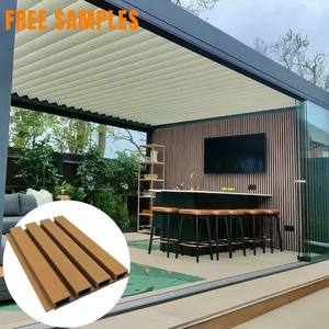 Panel de Pared Exterior WPC para Plaza, Tablero Compuesto de Alta Durabilidad y Resistente a las Grietas para Proyectos de Fachada Exterior de Plazas Comerciales - Product Image 6