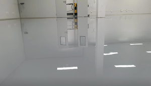 <span class=keywords><strong>Peinture</strong></span> époxy pour sols à base d'eau, haute adhérence, anti-moisissure, pour béton, couleur durable, application au pinceau - Product Image 5