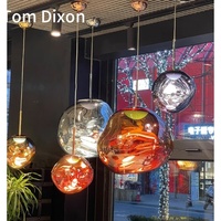 Lustre suspendu moderne nordique en acrylique effet lave, créatif pour îlot de cuisine et salle à manger