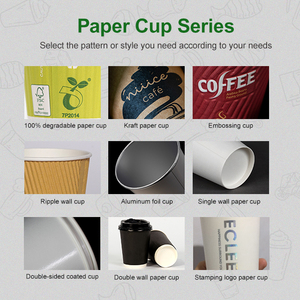 Custom Printed Logo 8oz 12oz 16oz Double Wall Paper Hot Coffee <strong>Cups</strong> Colorful Paper <strong>Cup</strong> With Lid - Product Image 3