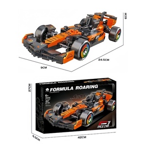 Ensemble <span class=keywords><strong>de</strong></span> blocs <span class=keywords><strong>de</strong></span> construction <span class=keywords><strong>de</strong></span> voiture <span class=keywords><strong>de</strong></span> course EPT à l'échelle 1:18, 457 pièces, modèle <span class=keywords><strong>de</strong></span> voiture en briques, jouet pour enfants <span class=keywords><strong>de</strong></span> 6 ans et plus, jouet <span class=keywords><strong>de</strong></span> construction à assembler - Product Image 4