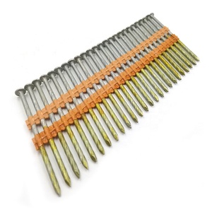 مسامير برايت مجلفنة HDG ميكانيكية مجلفنة 21 درجة من البلاستيك تأطئة الأظافر - Product Image 4